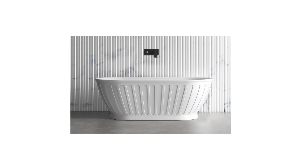 ATTICA KENSINGTON BATH 1700 MATT WHITE