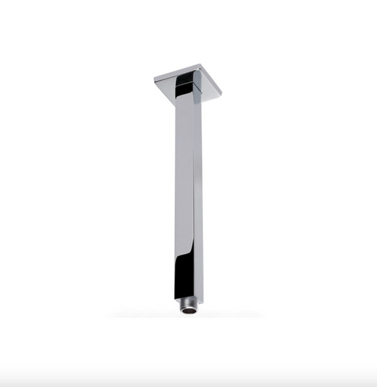 SQUARE VERTICAL SHOWER ARM 610mm - PRY002B