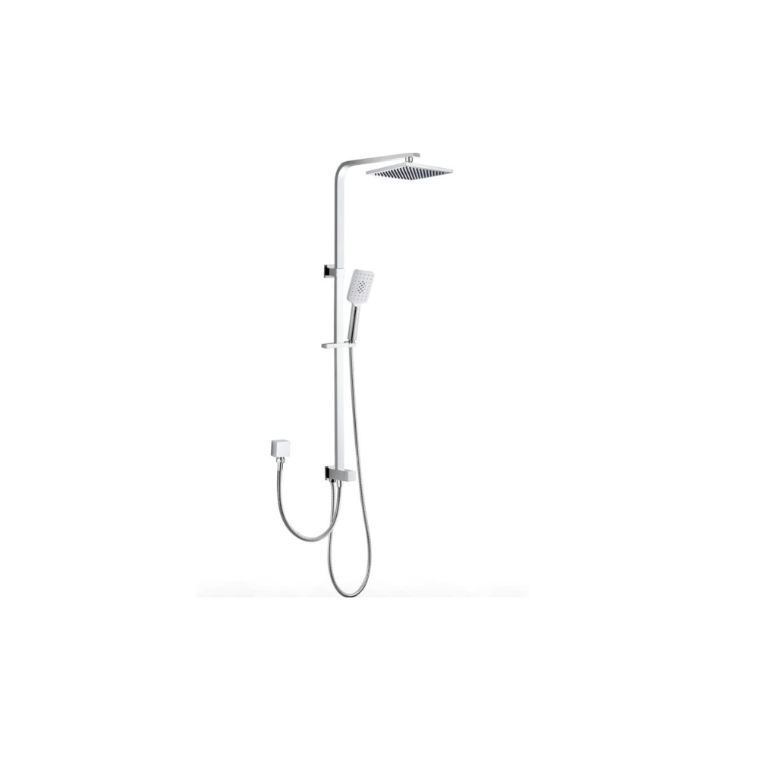 EDEN SQUARE MULTIFUNCTION SHOWER SET( TWO HOSES) - PHC7111S