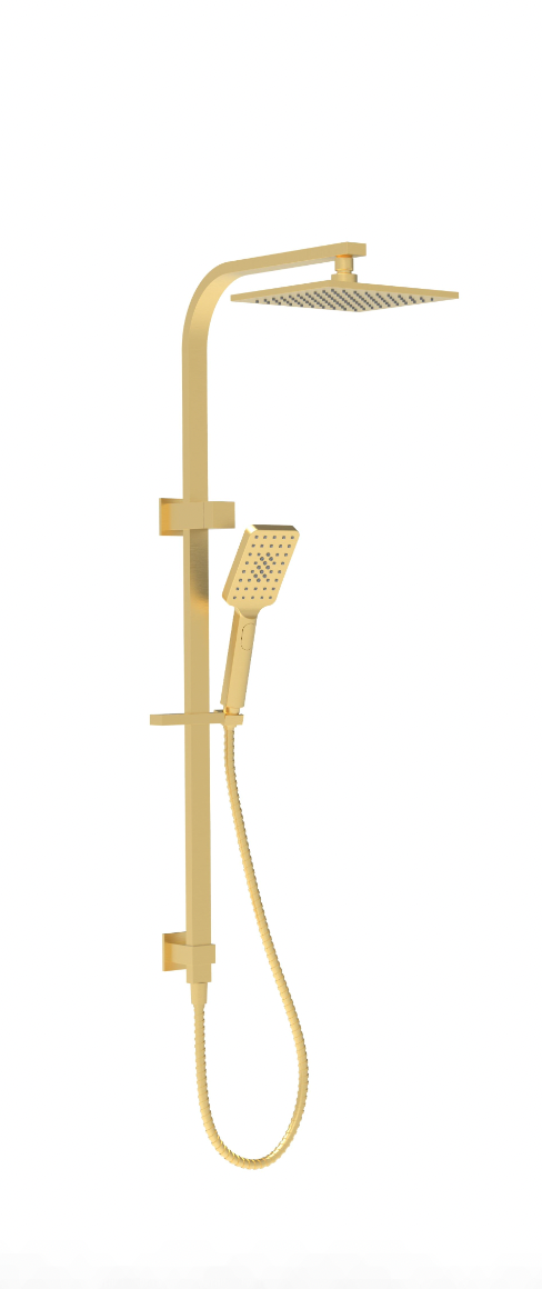 EDEN SQUARE MULTIFUNCTION SHOWER SET( TWO HOSES) - PHC7111S