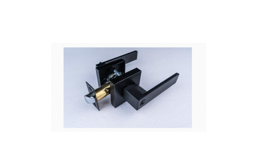 Gordon black finish entrance set