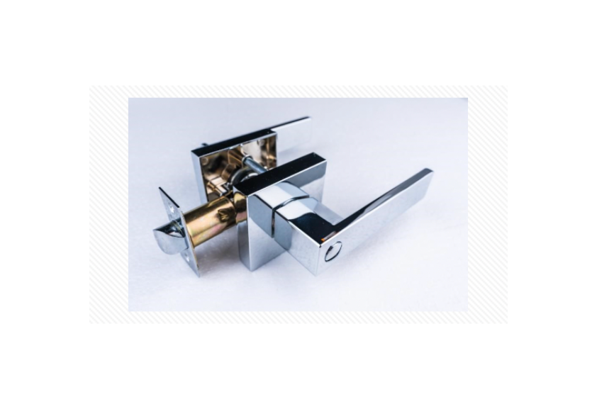 Gordon chrome finish privacy set