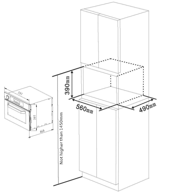 BUILT IN STEAM OVEN - STAINLESS STEEL