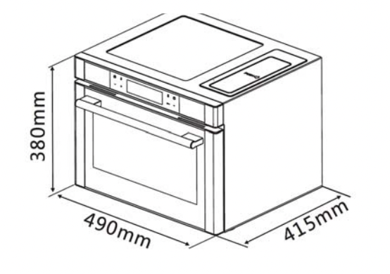 FREESTANDING COMBI STEAM OVEN - SILVER