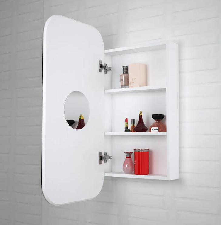 SSQ9045- NEWPORT SHAVING CABINET WHITE