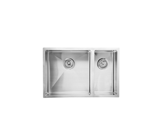 EDEN ONE AND HALF BOWLS ABOVE / UNDERMOUNT SINK (R10 CORNER) - PS670DR-A