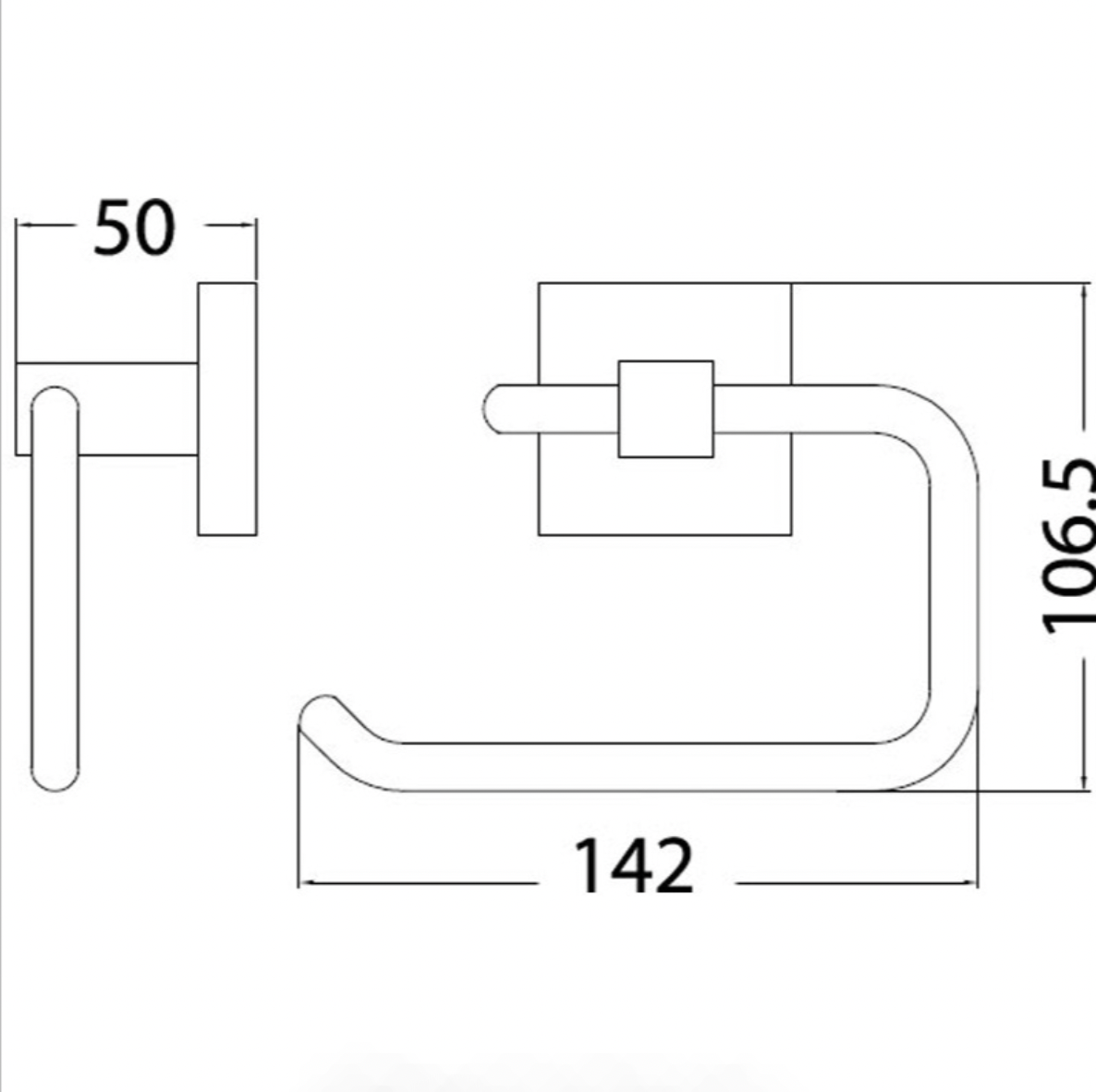 SARA TOILET ROLL HOLDER - 8916