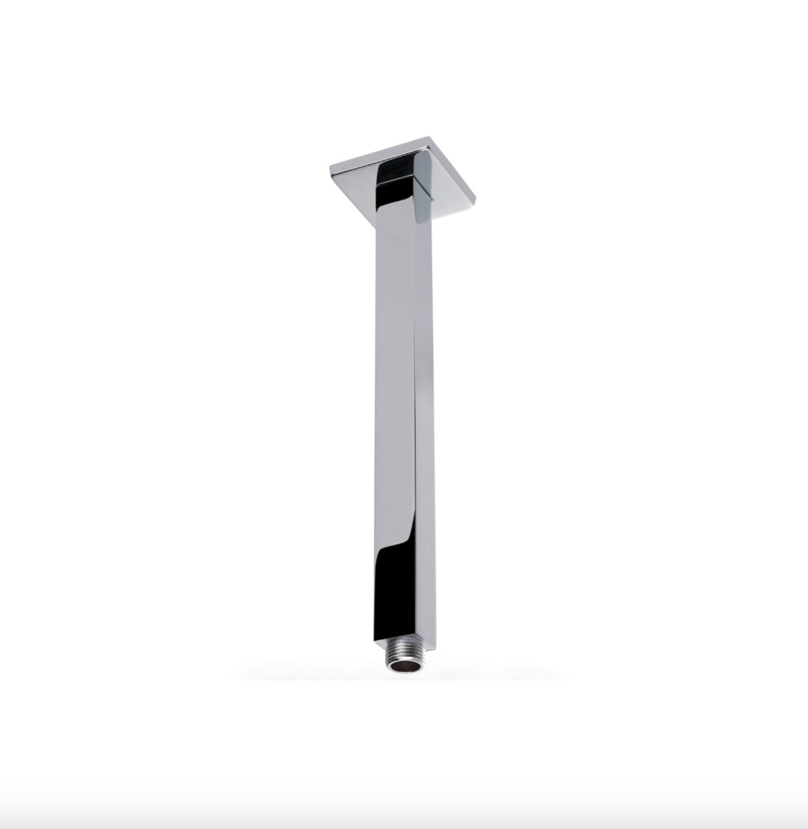 SQUARE VERTICAL SHOWER ARM 450mm - PRY002A