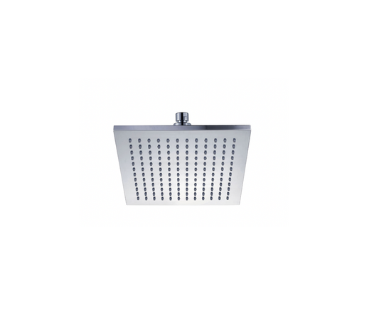 ROSA SQUARE PLASTIC SHOWER HEAD 200mm - PRP1025-1N