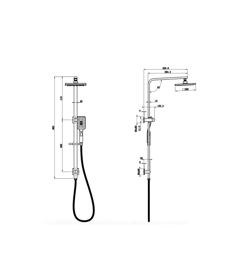 Eden Multifunction PHC71212N - Universal Diverter