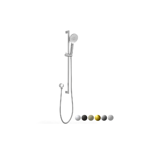 CORA ROUND SLIDING SHOWER SET CHROME - PSH036