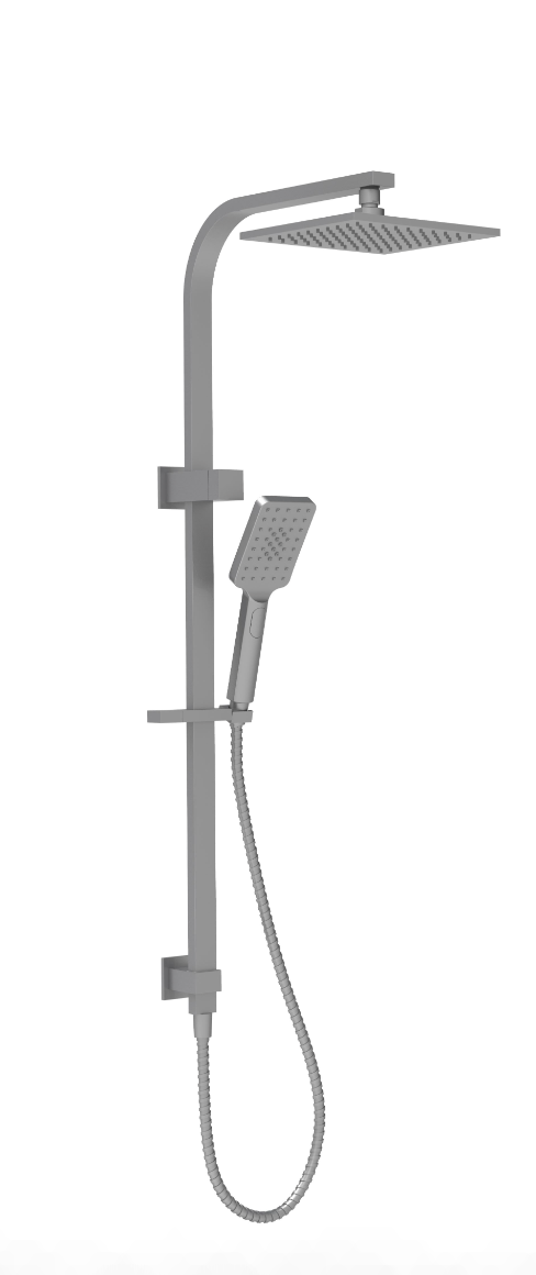 EDEN SQUARE MULTIFUNCTION SHOWER SET( TWO HOSES) - PHC7111S