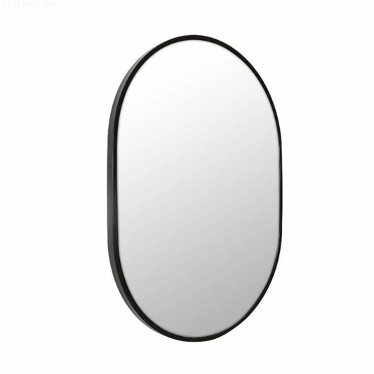 Framed Oval Mirror