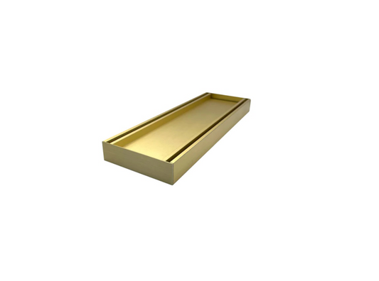 BRUSHED GOLD TILE INSERT 21mm