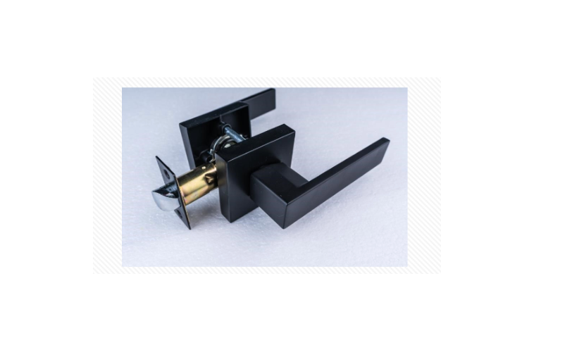 Gordon black finish passage lock