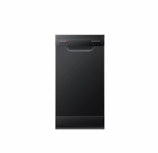 BLACK FREESTANDING DISHWASHER - 450MM 9 PLACE SETTINGS