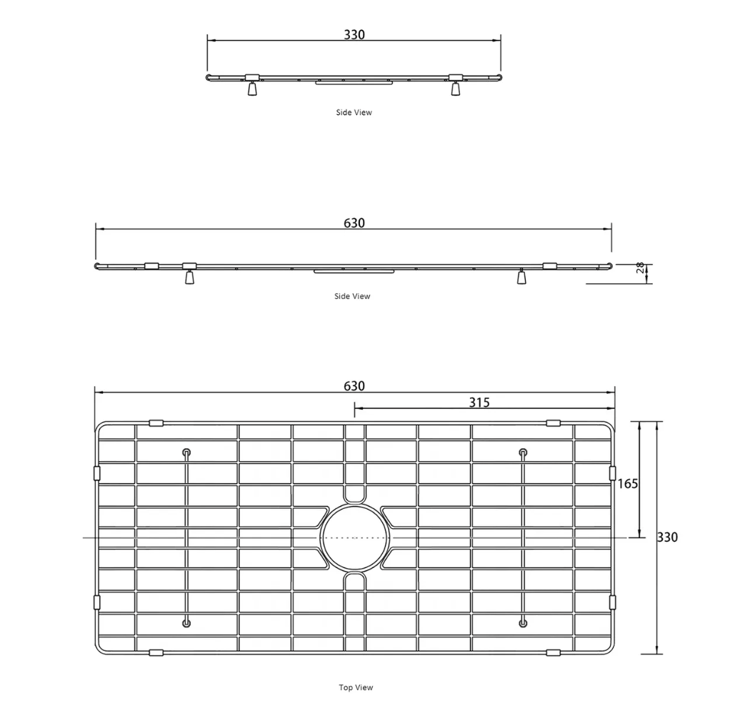 MC7645 STAINLESS STEEL PROTECTIVE GRID