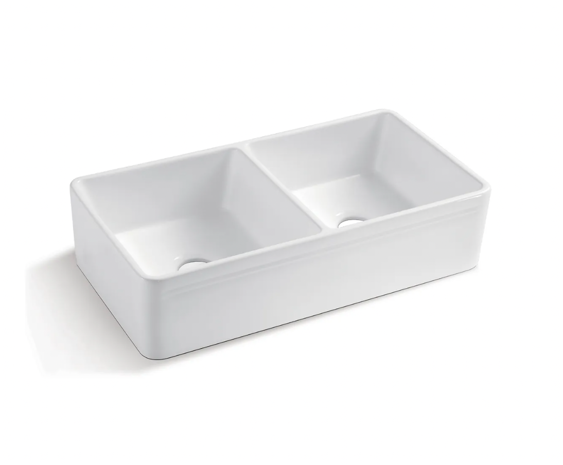 BOSTON DOUBLE BUTLER SINK 860X462X255