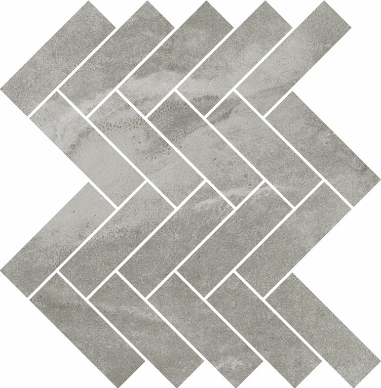 BRUSSEL HERRINGBONE LIGHT GREY MATT